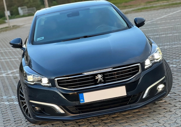 Peugeot 508 cena 53800 przebieg: 199000, rok produkcji 2016 z Brzeg małe 211